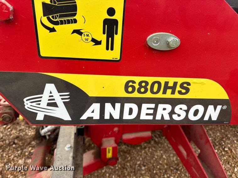 image for item DV4007 2023 Anderson 680HS bale wrapper