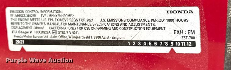 image for item DV4007 2023 Anderson 680HS bale wrapper