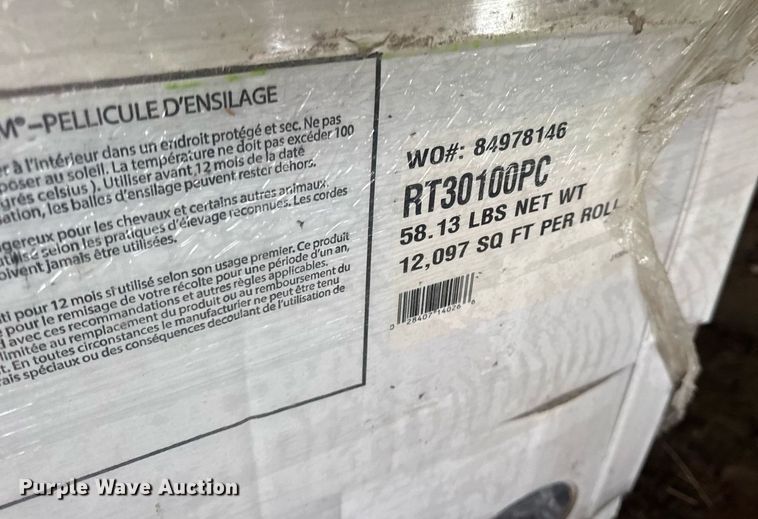 image for item DV4007 2023 Anderson 680HS bale wrapper