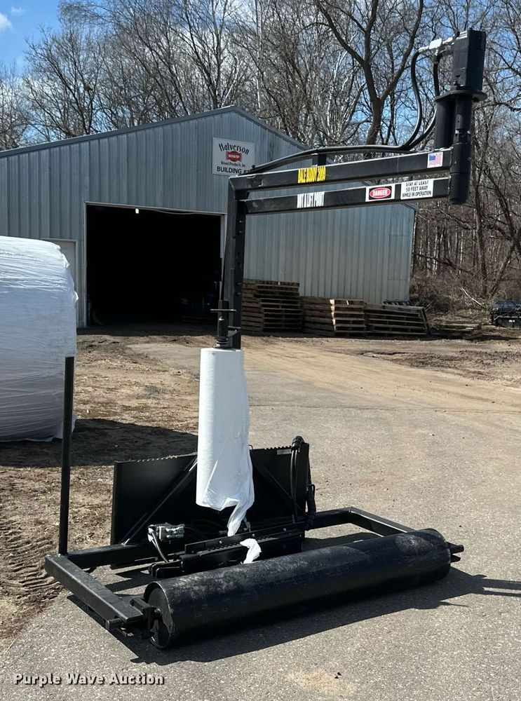 image for item EB2479 2025 Bale Buddy 2000 skid steer bale wrapper