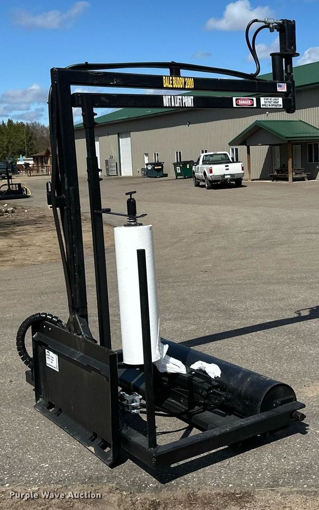 image for item EB2479 2025 Bale Buddy 2000 skid steer bale wrapper