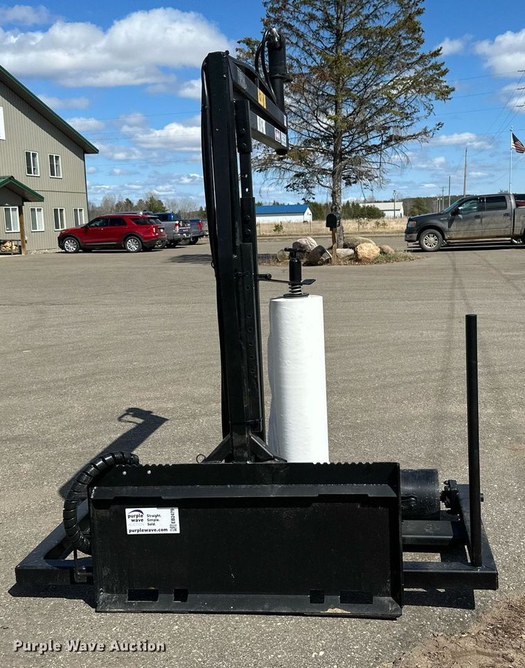 image for item EB2479 2025 Bale Buddy 2000 skid steer bale wrapper