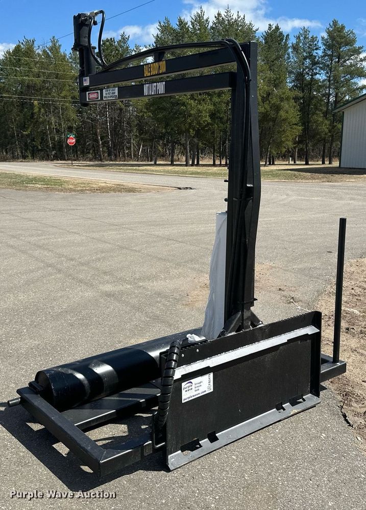 image for item EB2479 2025 Bale Buddy 2000 skid steer bale wrapper