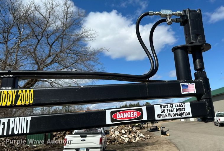 image for item EB2479 2025 Bale Buddy 2000 skid steer bale wrapper