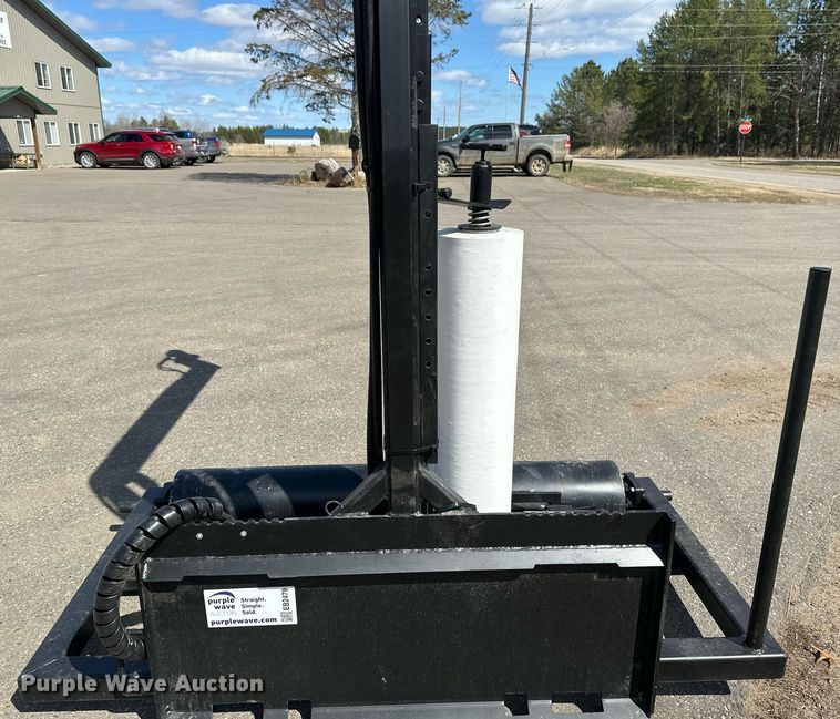 image for item EB2479 2025 Bale Buddy 2000 skid steer bale wrapper