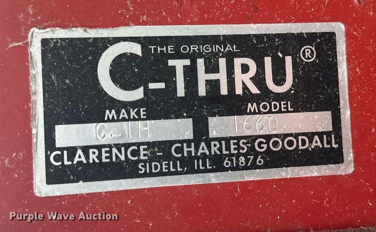 image for item EB2488 1989 Case  1660 combine