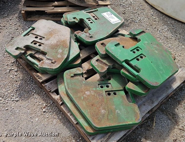 image for item EB7995 (15) John Deere suitcase weights