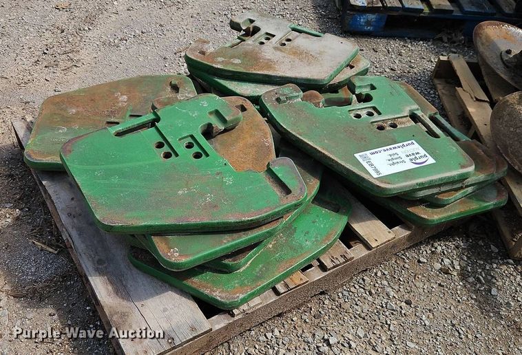 image for item EB7995 (15) John Deere suitcase weights
