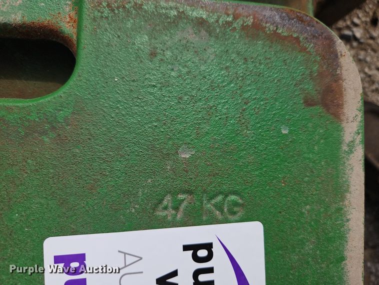 image for item EB7995 (15) John Deere suitcase weights