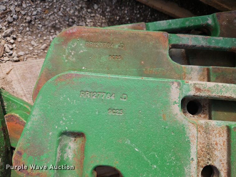 image for item EB7995 (15) John Deere suitcase weights