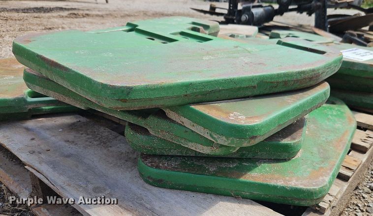 image for item EB7995 (15) John Deere suitcase weights