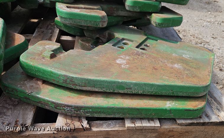 image for item EB7995 (15) John Deere suitcase weights