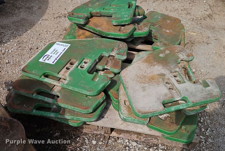 image for item EB7995 (15) John Deere suitcase weights