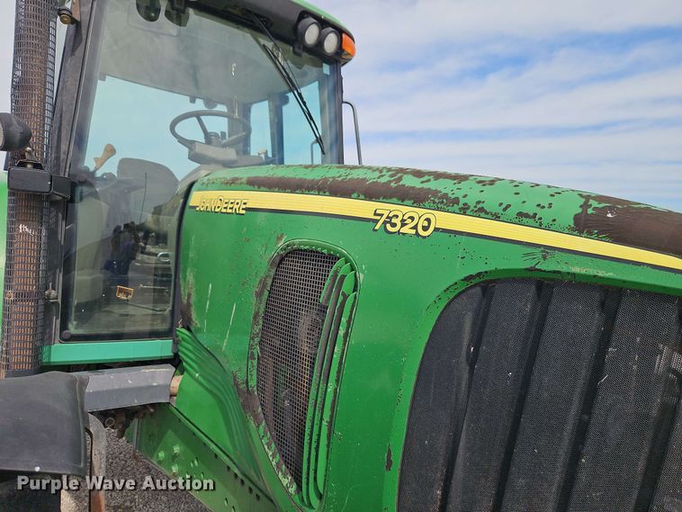image for item EB8012 2004 John Deere 7320 MFWD tractor