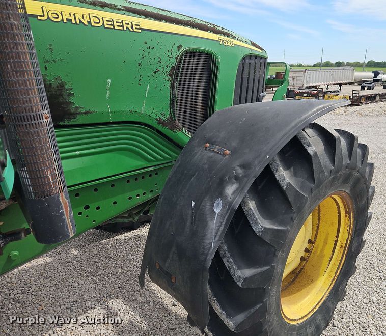 image for item EB8012 2004 John Deere 7320 MFWD tractor