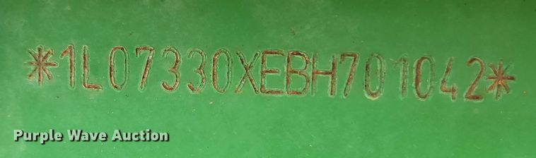 image for item EB8015 2011 John Deere 7330 MFWD tractor