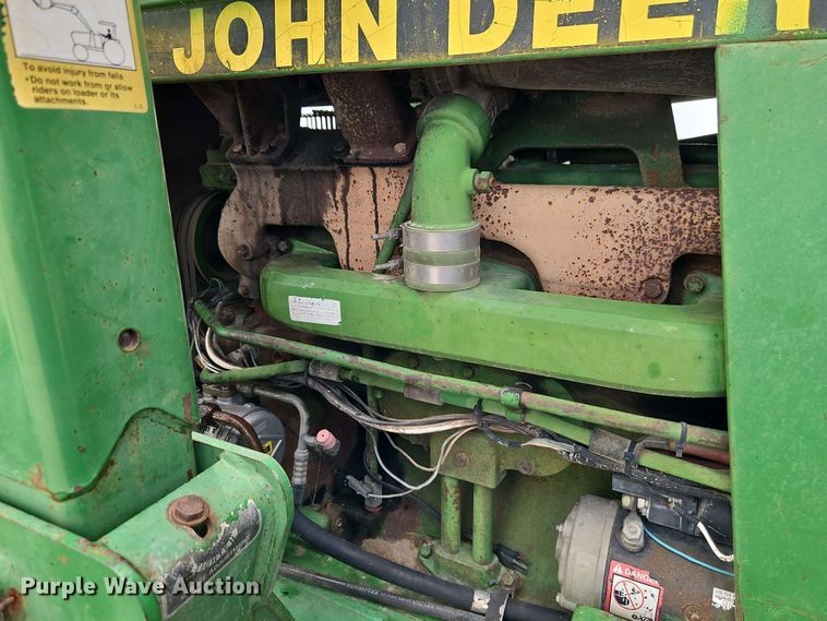 image for item EB8016 1992 John Deere 4455 MFWD tractor