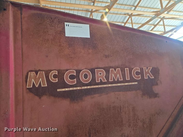 image for item EF3480 International Harvester McCormick No. 80 combine