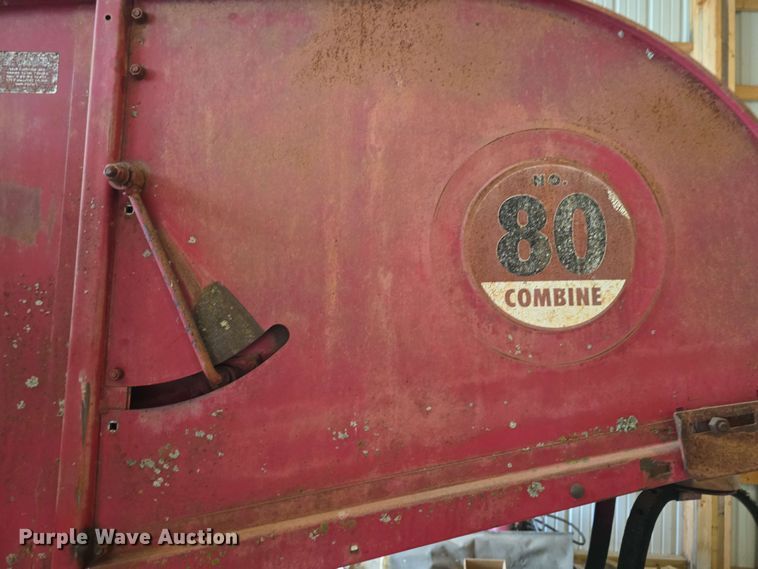 image for item EF3480 International Harvester McCormick No. 80 combine