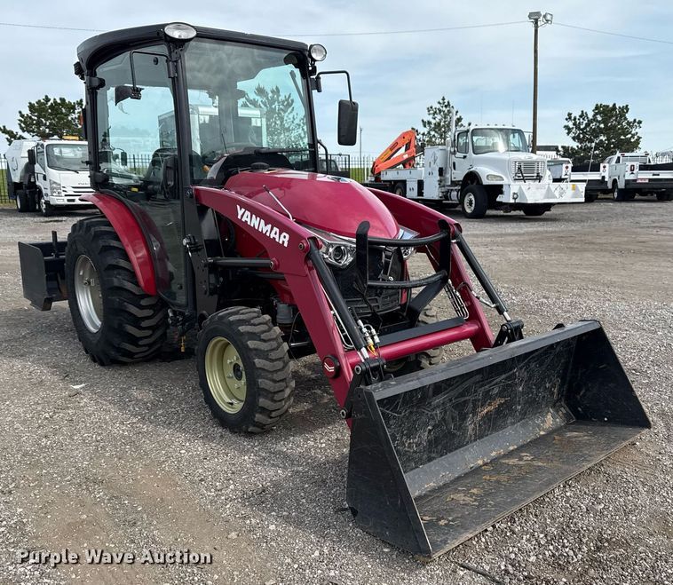 image for item EG5774 2021 Yanmar YT235 MFWD tractor
