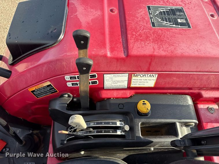 image for item EG5808 2021 Mahindra 6075 PST MFWD tractor