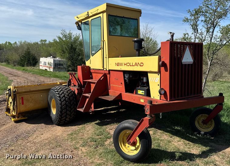 image for item EG6395 1992 New Holland 1118 swather / windrower