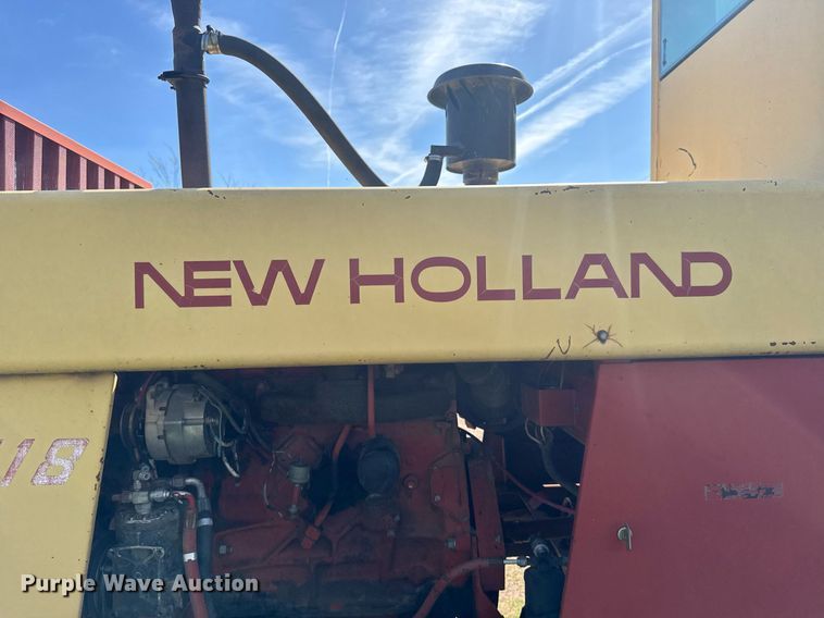 image for item EG6395 1992 New Holland 1118 swather / windrower