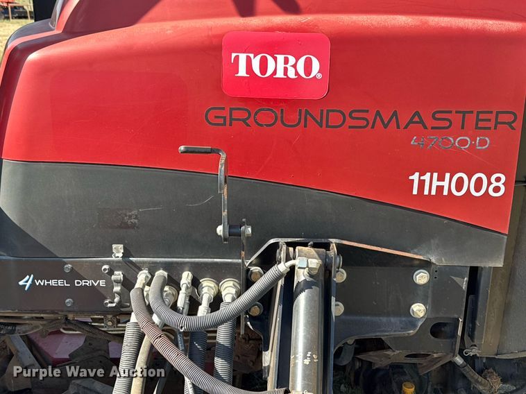 image for item EJ3546 Toro Groundsmaster 4700 D ZTR lawn mower