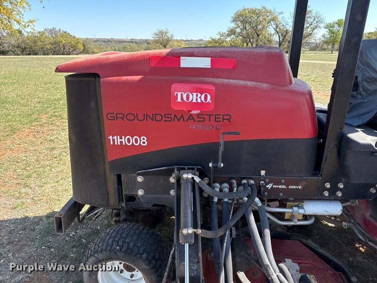 image for item EJ3546 Toro Groundsmaster 4700 D ZTR lawn mower