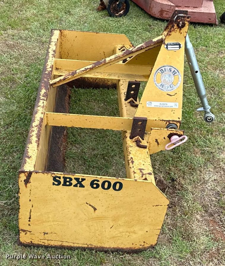 image for item EJ3676 Bush Hog SBX-600 box blade