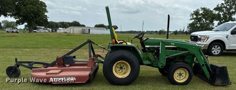 image for item EJ3679 2007 John Deere 790 MFWD tractor