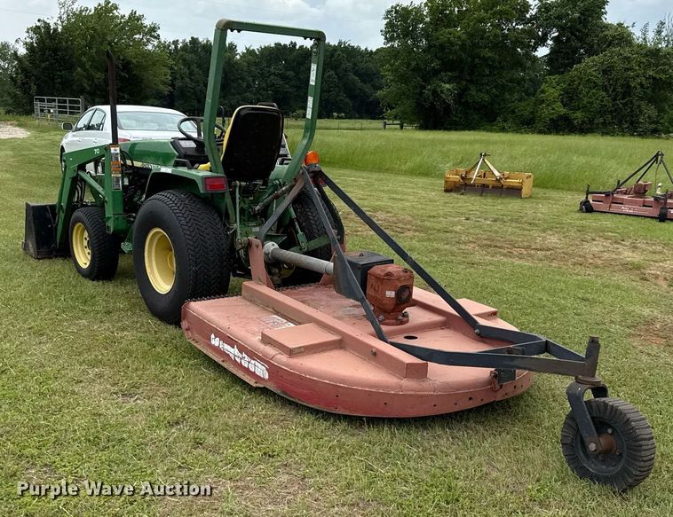 image for item EJ3679 2007 John Deere 790 MFWD tractor