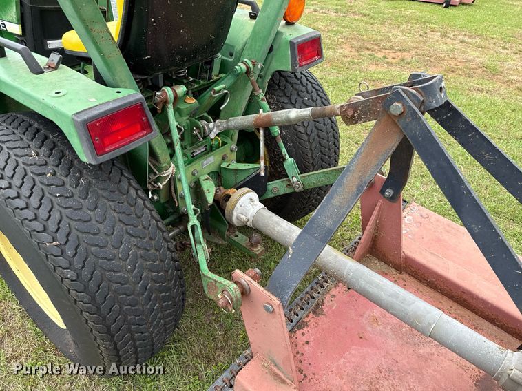 image for item EJ3679 2007 John Deere 790 MFWD tractor