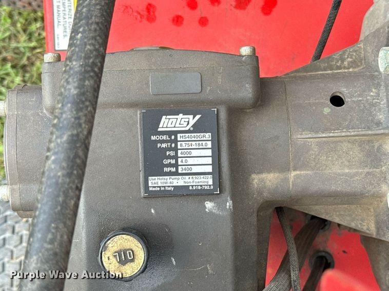 image for item EJ8761 Hotsy 1075SSE hot pressure washer