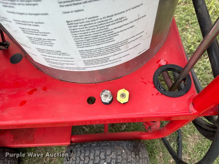 image for item EJ8761 Hotsy 1075SSE hot pressure washer