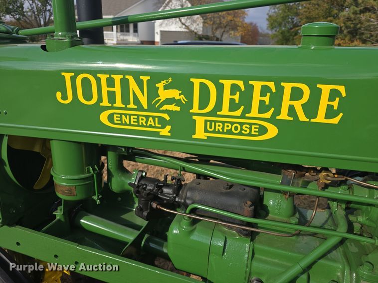 image for item EK2358 1937 John Deere  B tractor