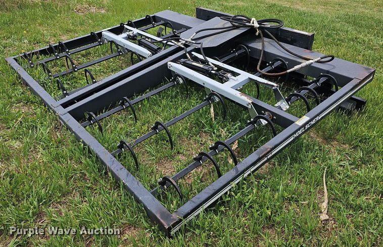 image for item EK5142 Hoelscher 150 skid steer bale accumulator grapple