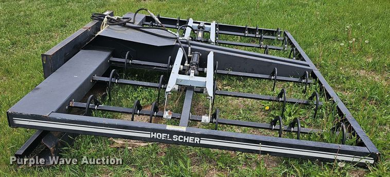 image for item EK5142 Hoelscher 150 skid steer bale accumulator grapple