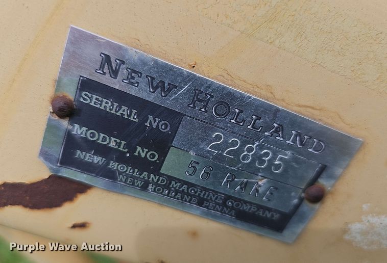 image for item EK5143 New Holland 56 hay rake