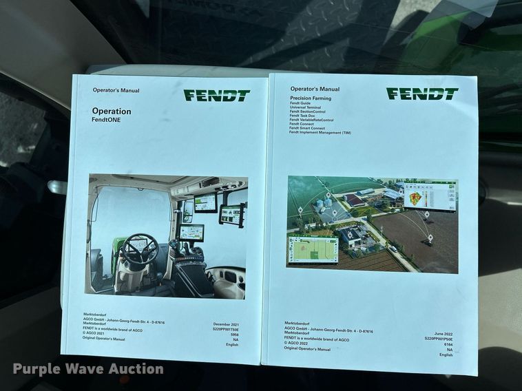 image for item EL2007 2023 Fendt 939 Vario MFWD tractor