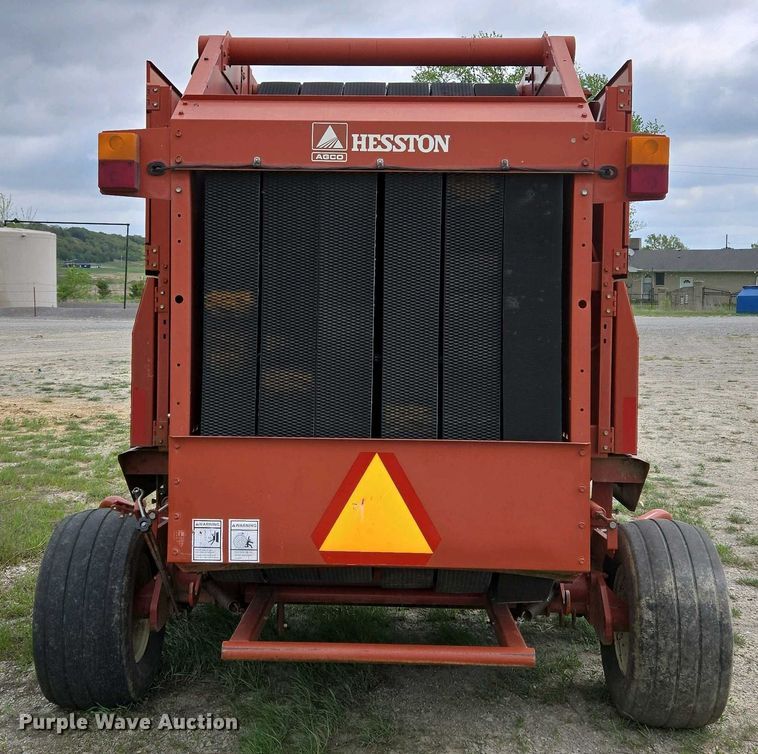 image for item EL2008 Hesston 845 round baler