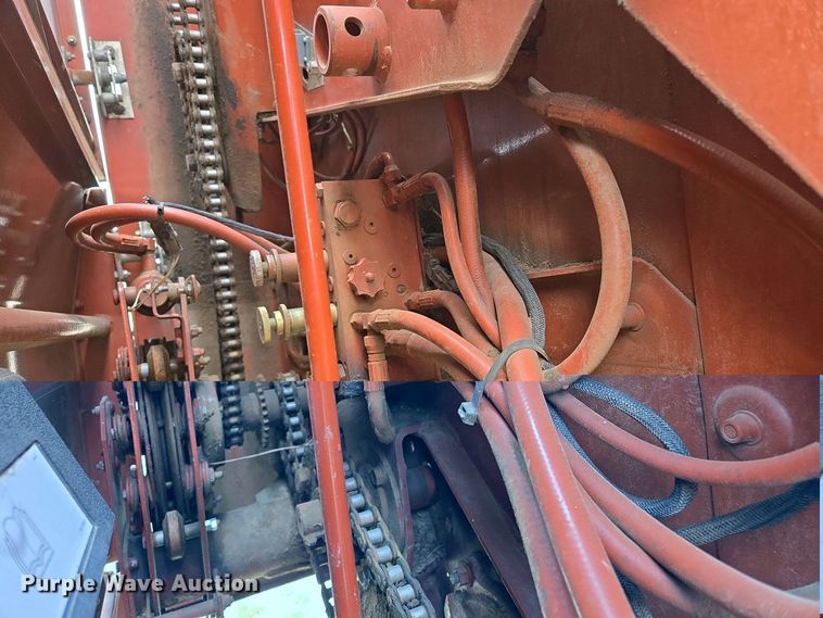 image for item EL2008 Hesston 845 round baler