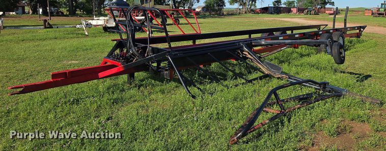 image for item EN8967 Hay bale trailer