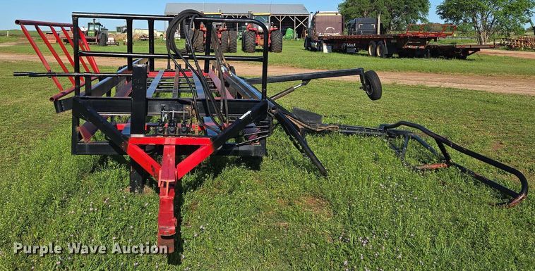 image for item EN8967 Hay bale trailer