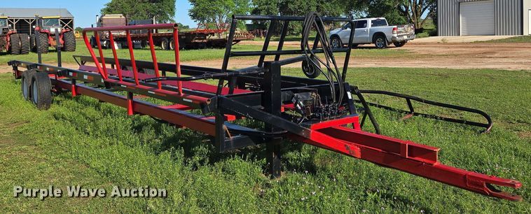 image for item EN8967 Hay bale trailer