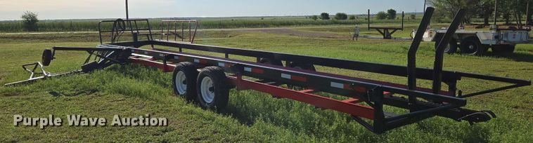 image for item EN8967 Hay bale trailer
