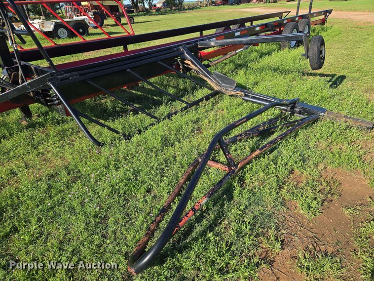 image for item EN8967 Hay bale trailer