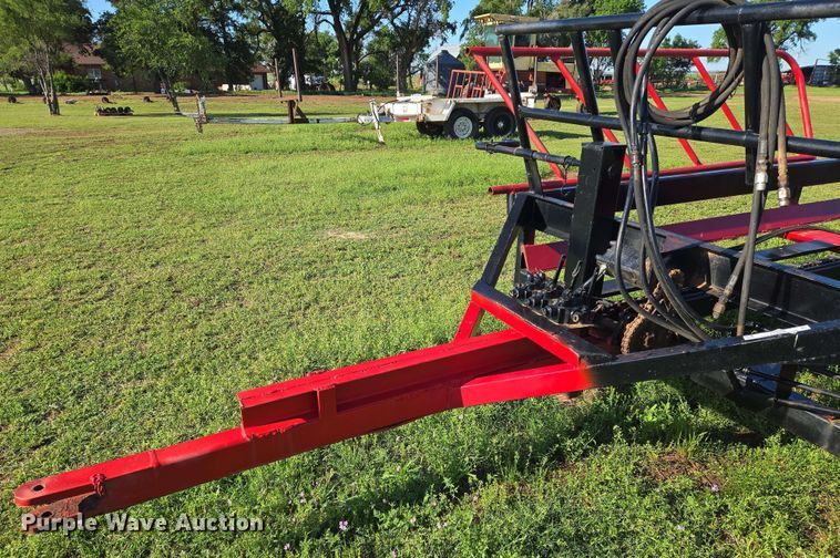 image for item EN8967 Hay bale trailer