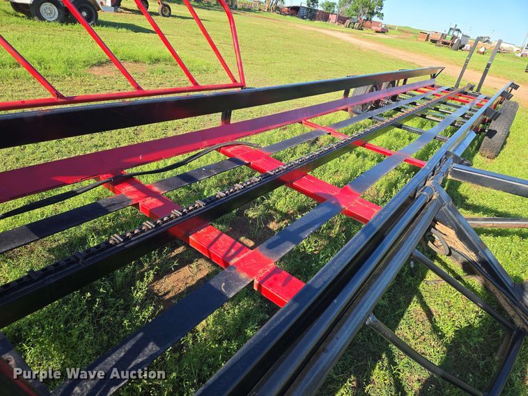 image for item EN8967 Hay bale trailer