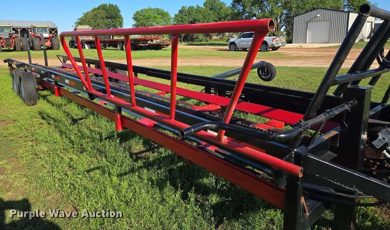 image for item EN8967 Hay bale trailer
